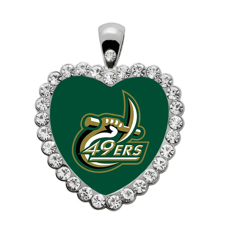 Экологичные стразы из цинкового сплава в форме сердца подвеска поднос подвески