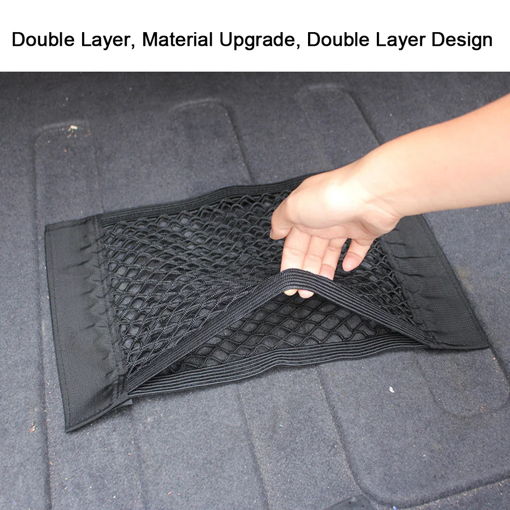 Автомобильный органайзер эластичная сетка на спинку кресла и в багажник