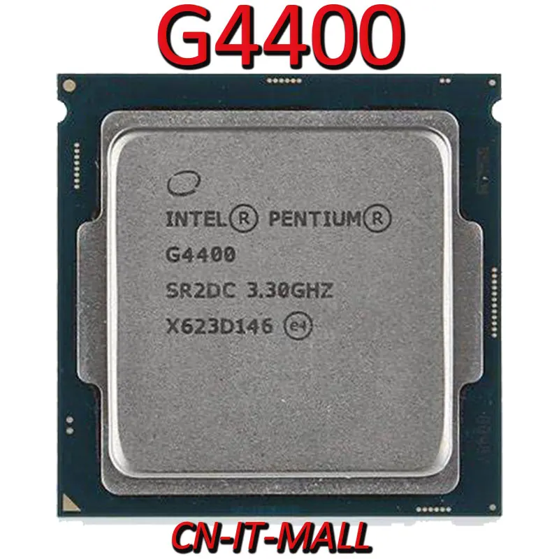 

Intel Pentium G4400 CPU 3.3G 3M 2 Core 2 Thread LGA1151 Processor