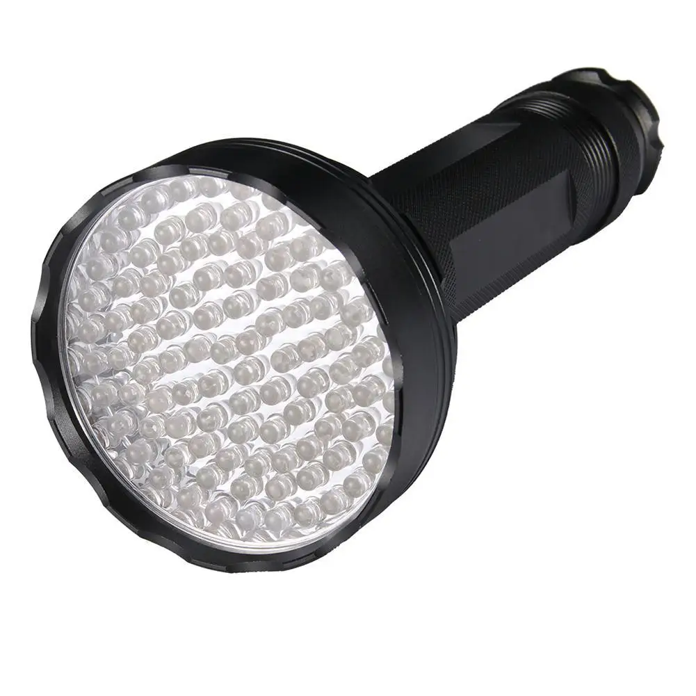 100 светодиодный УФ светильник Ультрафиолетовый черный лампа фонарь