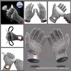 1 пара Кухня Садоводство защитные перчатки мясника мяса разделочная рабочие перчатки варежки HPPE прочный устойчивые к порезам перчатки