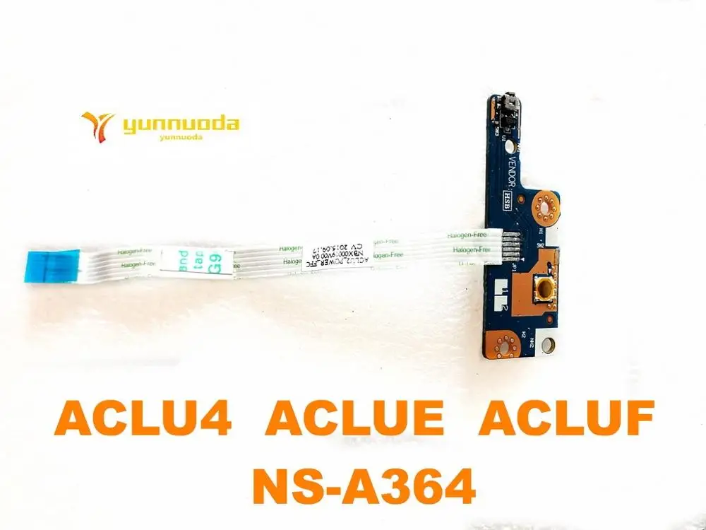 

Оригинальный Для Lenovo G50-80 заглушка для разъема питания ноутбука кнопка включения доска ACLU4 ACLUE ACLUF NS-A364 испытанное хорошее Бесплатная доставк...