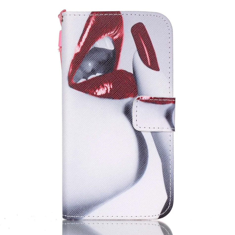 Роскошный чехол-книжка из искусственной кожи для samsung Galaxy S3 mini i8190 S4 mini i9190 i9300 S5 mini S6 S7 Edge S8 S9 Plus