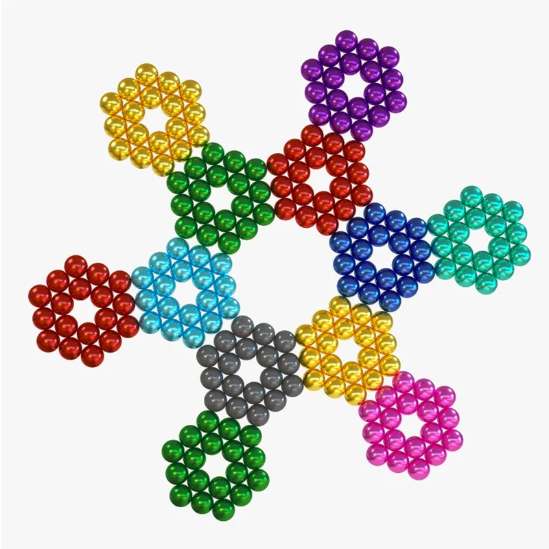 Bolas de cubo m&aacute;gico de Metal, 3/5MM, 512-1000 piezas-4