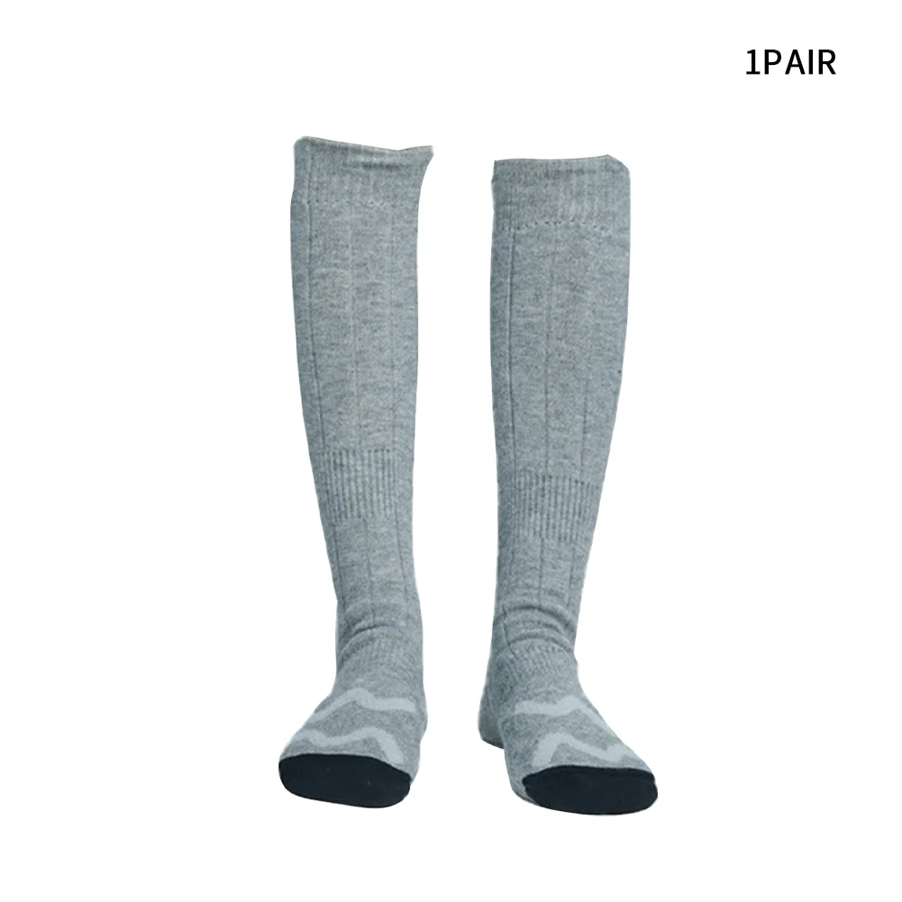 

Women Men Rechargeable Battery Heated Socks Adjustable Temperature Soft Comfortable Breathable Outdoor Camping Ski Sport Socks