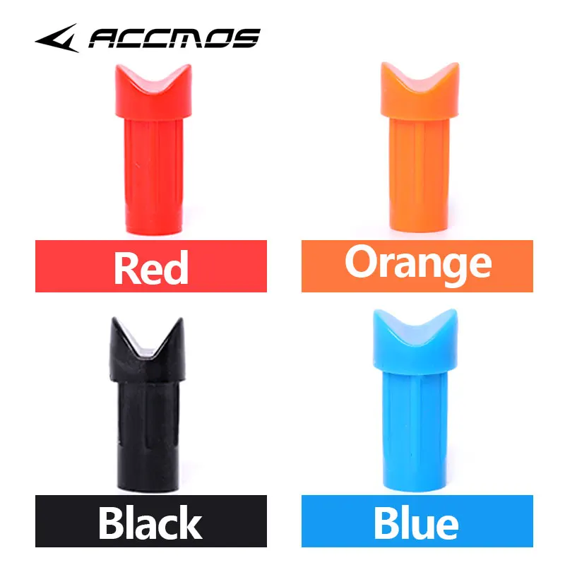 

24pcs/lot Half-moon Crossbow Bolts Arrow Nocks Internal for Shaft ID 7.6mm for Hunting Archery