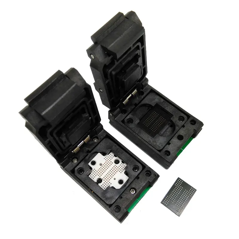 BGA test socket BGA152/132 to DIP48 flip probe test socket FLASH chip flash memory burning socket can used for  for au6989snhl
