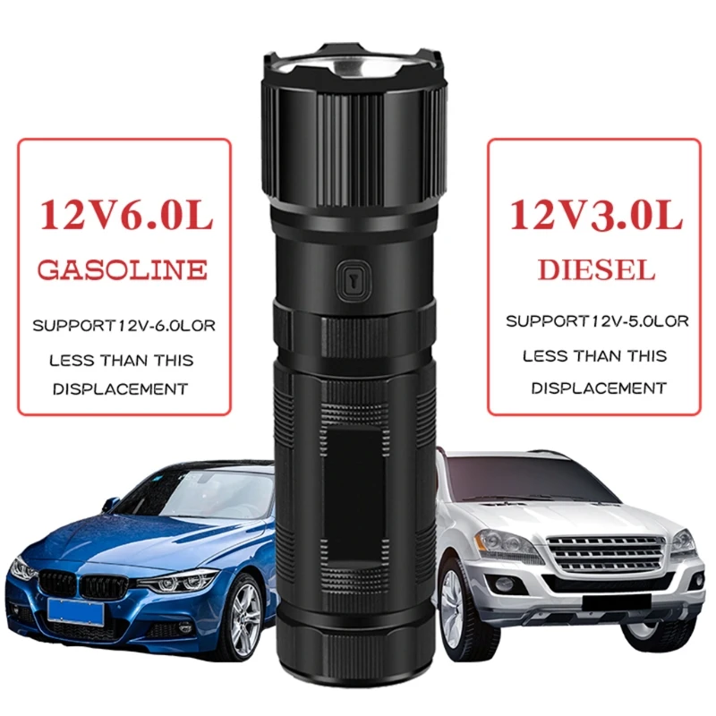 

Car Jump Starters 10000mAh 12V Portable Booster Charger Emergency Battery Power