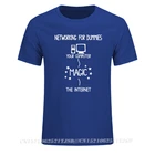 Модная Повседневная футболка для мужчин, сетевая футболка для манекенов, компьютерная программирующая футболка, летний свитшот, Camisa Hombre