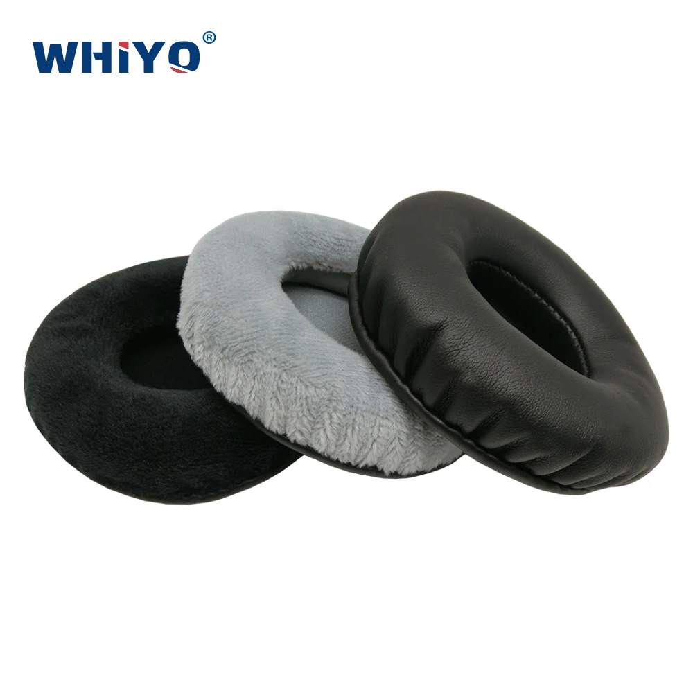 

Replacement Ear Pads for Audio-Technica ATH W100 W5000 W10VTG W1000X W1000 Headset Parts Leather Cushion Velvet Earmuff Headset