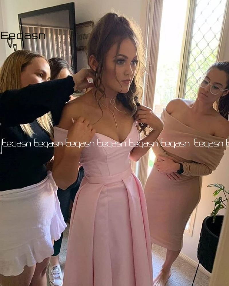 Новые розовые платья для выпускного вечера 2020 сексуальное вечернее платье с