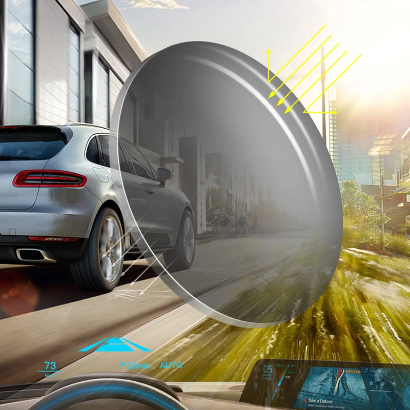 

Men Photochromic Sunglasses with Polarized Lens Storage Box for Driving Fishing Outdoor M2