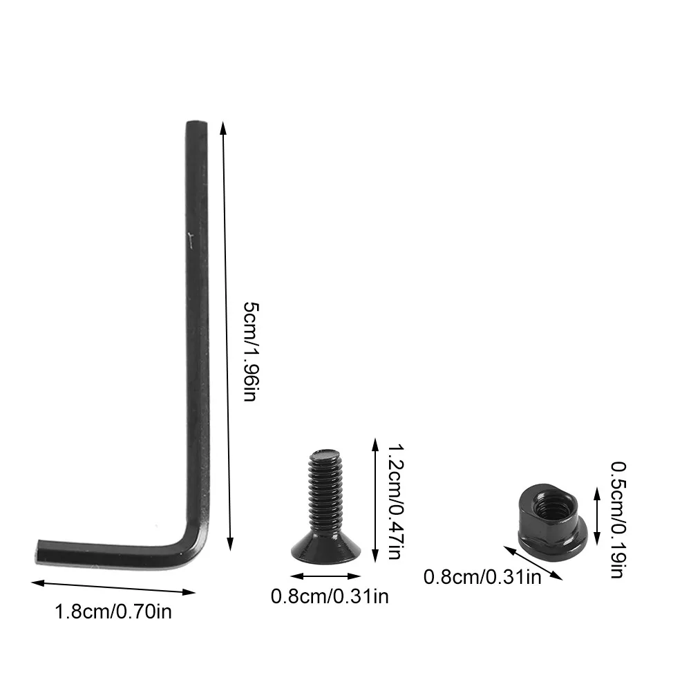 Тактический винт и гайка Keymode 10 шт./лот набор запасных винтов в стиле милитари