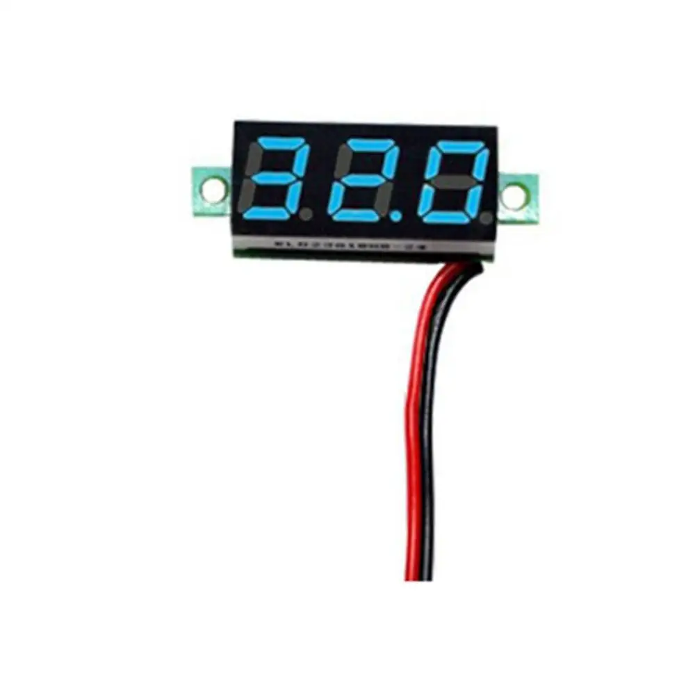 

0.28 inch DC 32V Dual LED Digital Voltmeter Ammeter Voltage AMP Power Two-wire Digital Display DC Voltmeter Adjustable