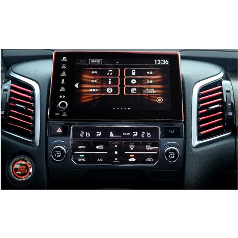 Выходного отверстия автомобильного кондиционера декоративные полосы зажим