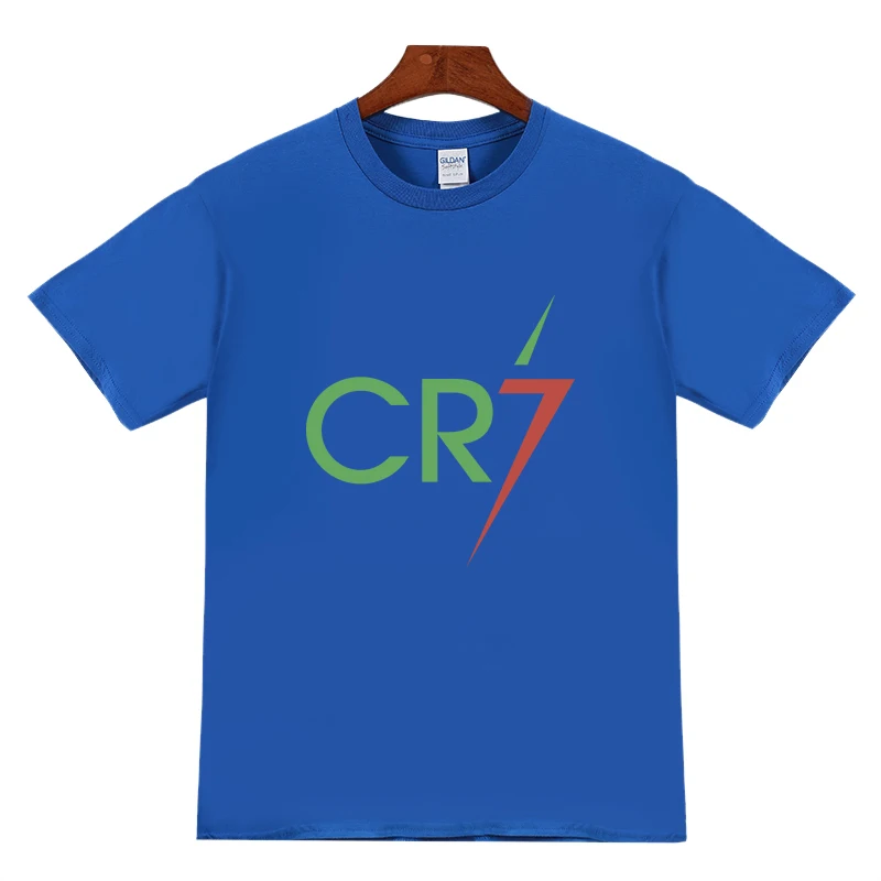 Спортивная футболка CR7 с изображением звёзд Криштиану Роналду для мужчин и