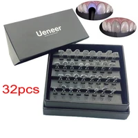 32pcsbox dental mould veneers composite resin mold light cure autoclave fast quick anterior front teeth dentist tools