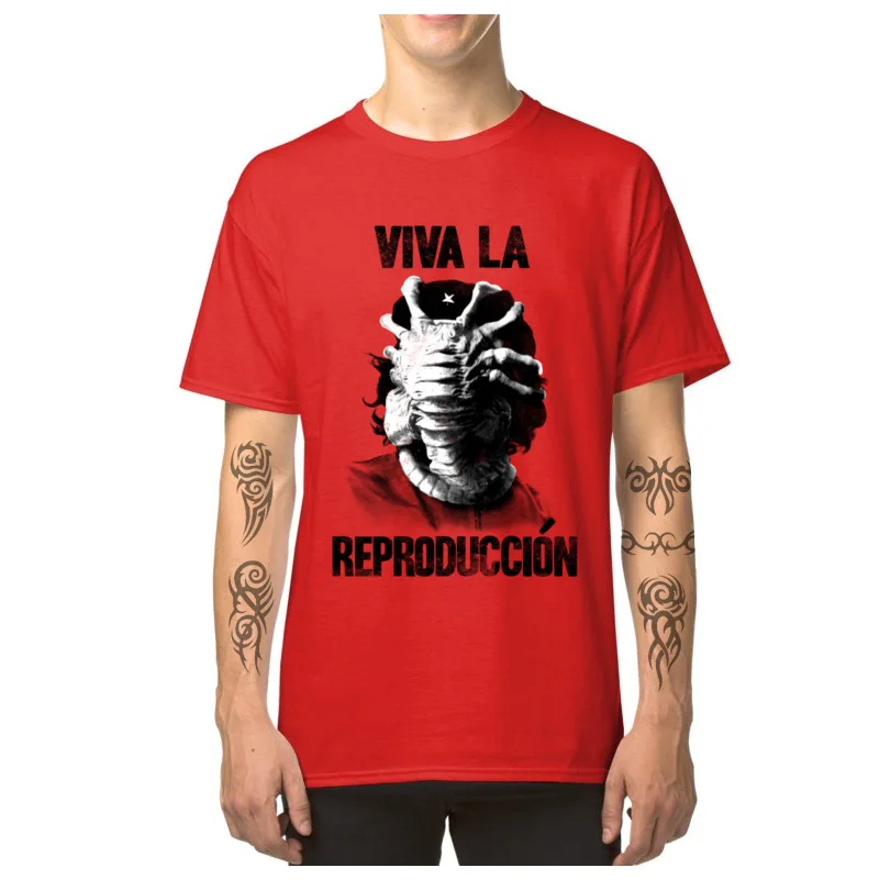 Мужские футболки CHE-HUGGER Куба Rip коммунистической Че Гевары Мужская футболка с