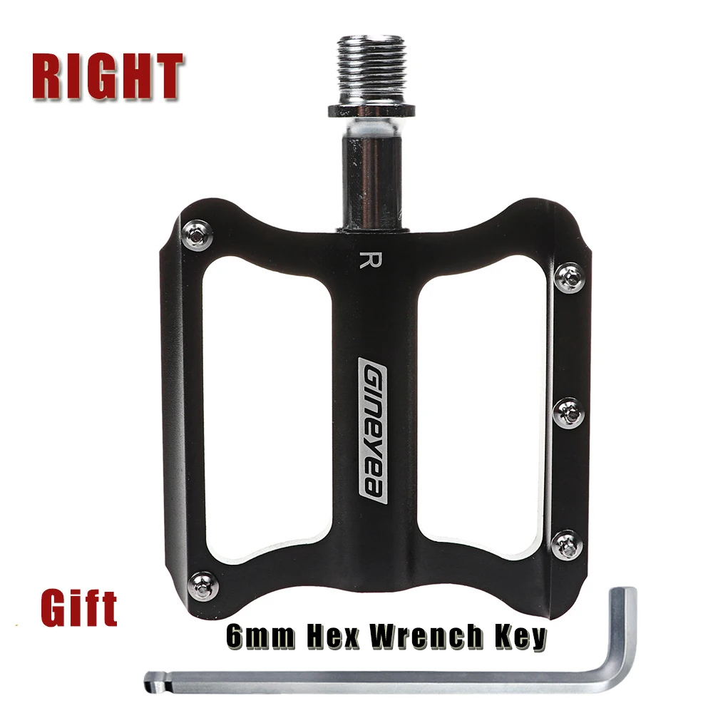 Pedals MTB Sealed Bearing BMX Mountain Bike High Strength CNC 9/16" Aluminum Body Anti-slip Road Cycling Bicycle Pedal Parts | Спорт и