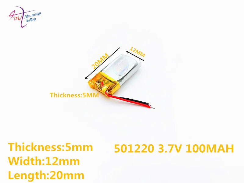 Литровая энергетическая батарея Bluetooth гарнитура Wep200 Wep210 Wep301 501220 051220 100 мАч 3d