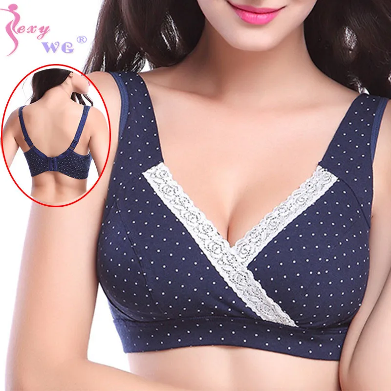 Бюстгальтер для сна SEXYWG Racerback кормления грудью Одежда беременных кормящих мам