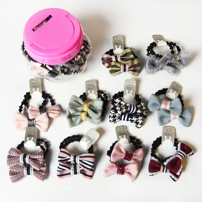 20/24 шт./компл. Подарочная коробка для девочек детские милые эластичные резинки