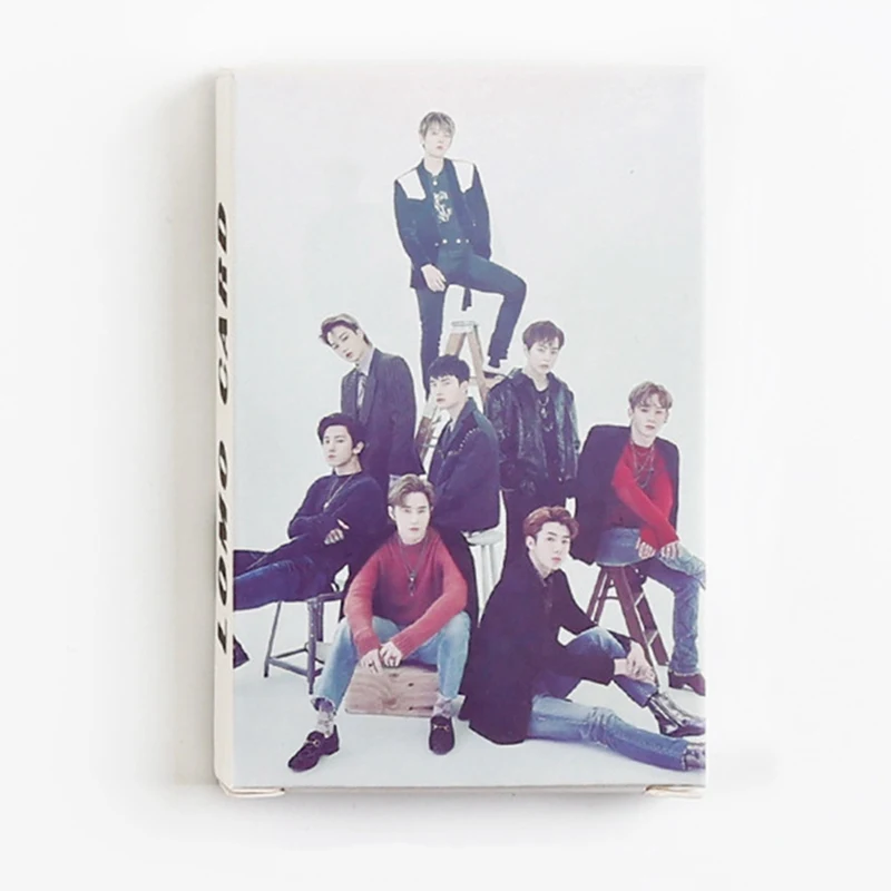 Альбом KPOP EXO LOVE SHOT самодельная бумажная карта Lomo фотооткрытка Постер HD модные