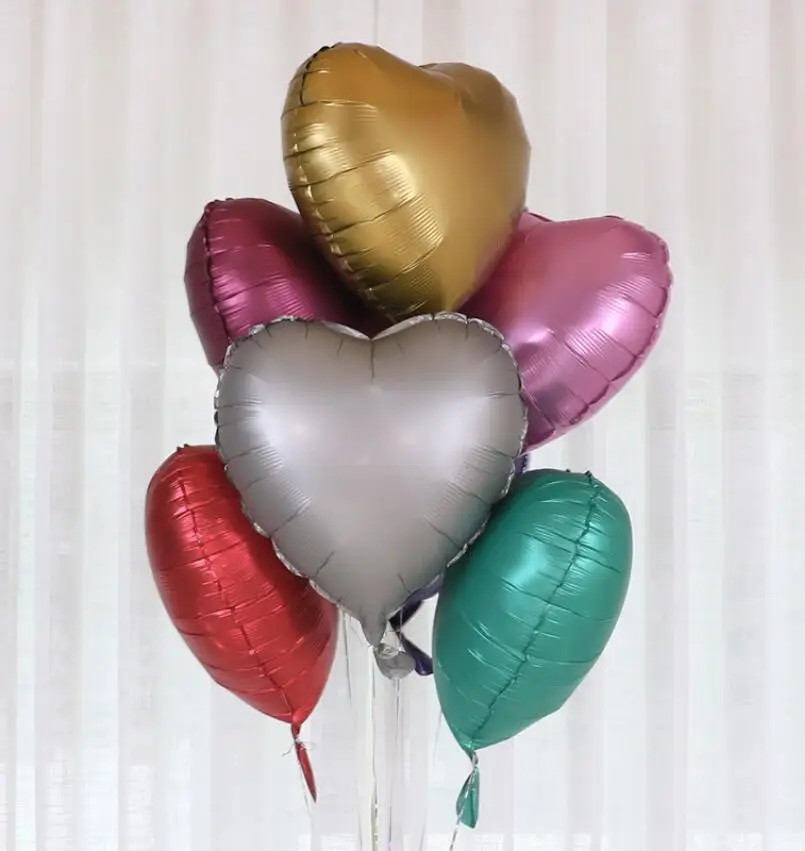 18 дюймов розовое золото металлический шар для любви украшения на свадьбу день