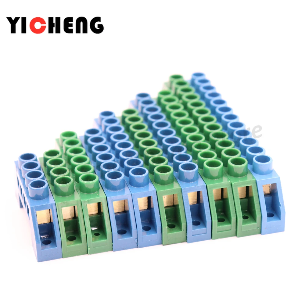 1 шт. медная направляющая Клеммная колодка нейтральный ряд мостовая соединитель