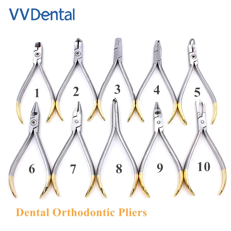 

VV Dental Forceps Orthodontic Wire Distal End Cutter Plier Bracket Brace Remover Plier Dentist Tools Dental Lab Instrument