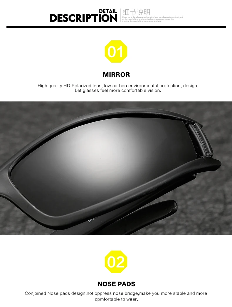 Вождение автомобиля очки с желтыми стеклами hd vision очки ночного видения мужские поляризованные очки для верховой езды на открытом воздухе защита глаз