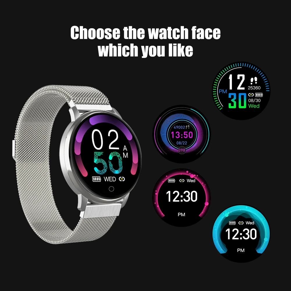 E38 Смарт часы мужчин круглые смарт смартчасы мужские электронные