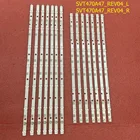 Новая светодиодная лента для подсветки 14 шт.компл. для Toshiba 47M7463D 47L7453DB 47L7453D 47L7463DG SVT470A47_REV04_L R lc470дук SG K2