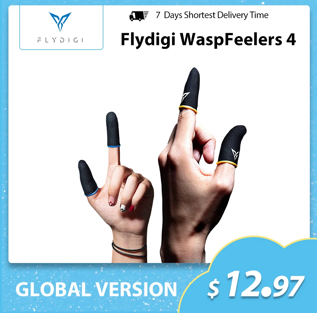 Flydigi Feelers 2 Finger Sleeve Beehive потостойкие игры сенсорный экран пальцы Крышка для | Отзывы и видеообзор