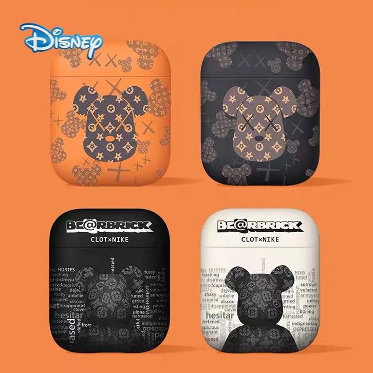 

Disney Cartoon Case for Apple Airpods 1 2 airpod Pro 3 Wireless Bluetooth Earphones case soft Silicone Cute Headphone Cover