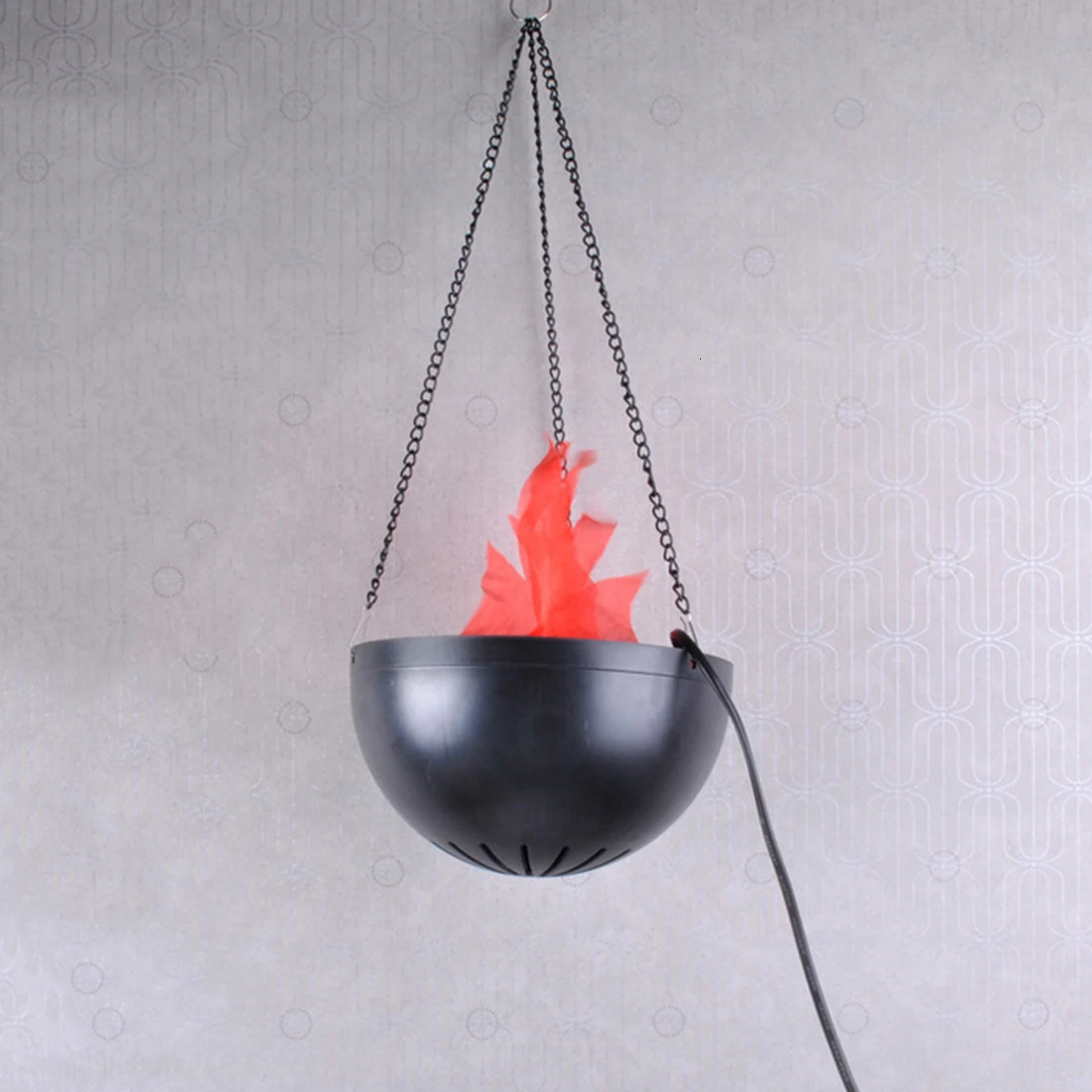 Подвеска для Хэллоуина огненная яма лампа подвесной светильник пламя украшение