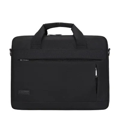 black 14inch Вместительная сумка для ноутбука для мужчин и женщин портфель для путешествий Бизнес сумки для ноутбуков 14 15 дюймов Macbook Pro PC - Цвет: black 14inch