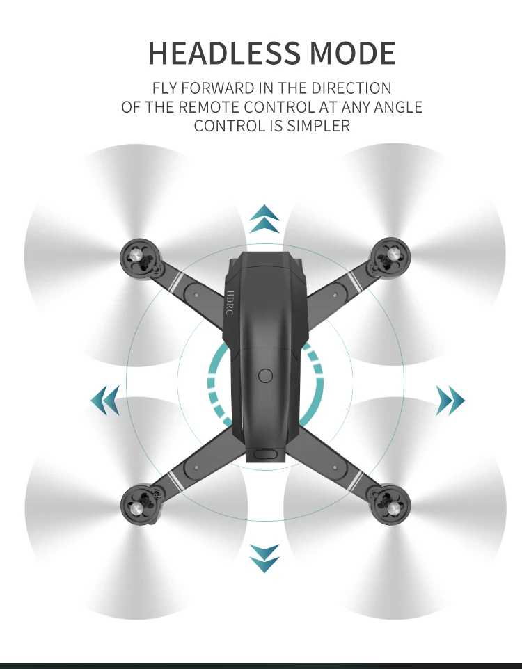 H13 RC 4K Дрон с широкоугольной WiFi HD камерой Дрон Профессиональный жестовой фотографии 1080P RC Квадрокоптер Вертолет VS LF606 E58 GD89