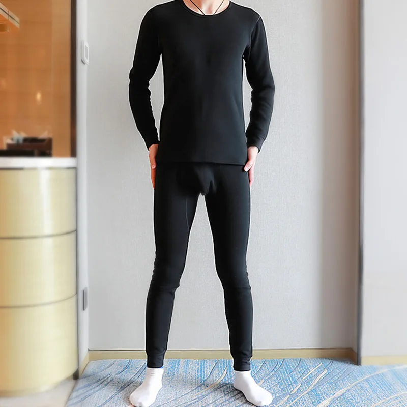 

Thermal Underwear Men Winter Long Johns Mens Set Sexy Men's Underpants Jeans Pants Fleece Zone Man Underwear set Pajama Man