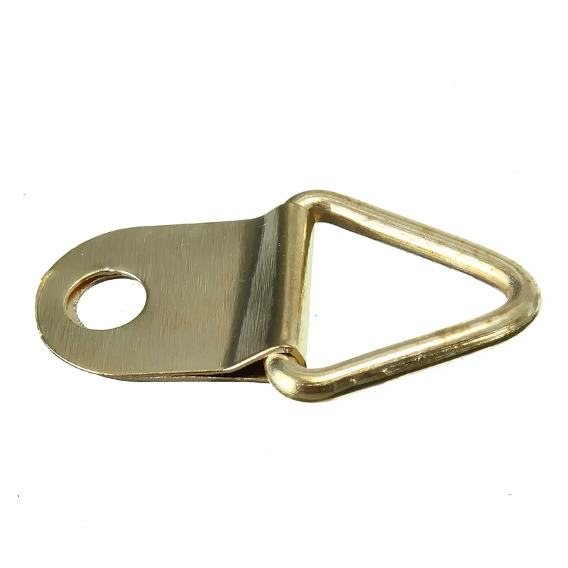 50 шт. треугольные D-образные кольца для картины маслом зеркало фоторамка вешалка