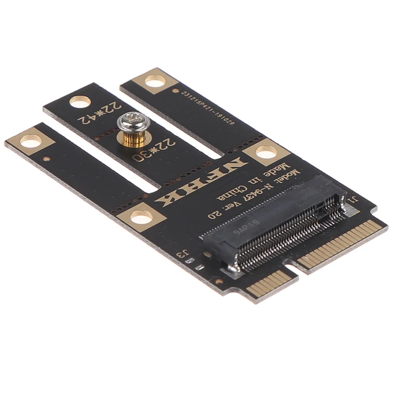 M.2 NGFF Key A + e Mini Pci Express адаптер для беспроводной карты Wi Fi|Компьютерные кабели и