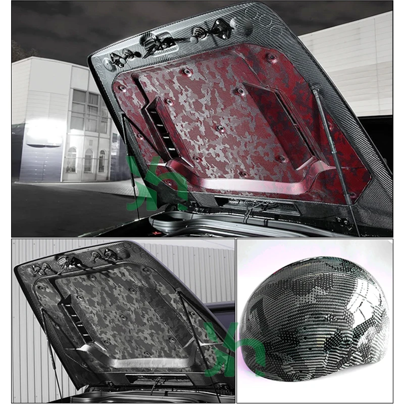 Модификация индивидуального оформления 3K210g красный Камуфляжный узор кевлар