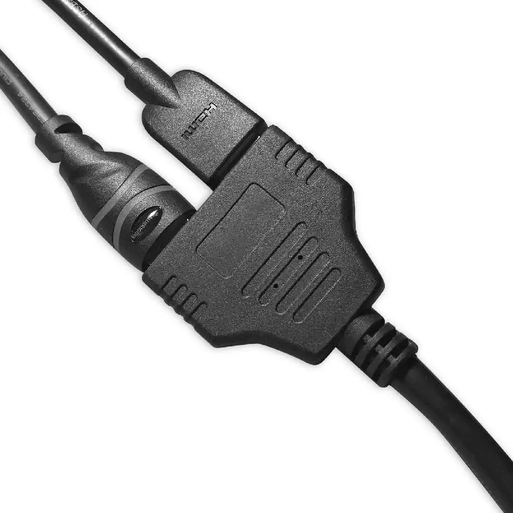 HDMI-совместимый разветвитель 1080P переходник-переходник штырь-гнездо для HDTV 1 вход 2