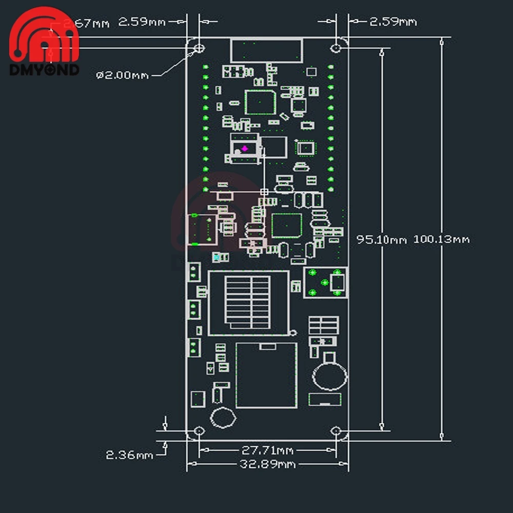 Bluetooth Wi Fi модуль T Beamv ESP32 беспроводной LoRa GPS NEO 6M SMA с OLED экраном макетная плата