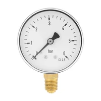 14 npt metal mini pressure gauge 0 6 bar pressure tester meter pressure test tools for fuel oil water