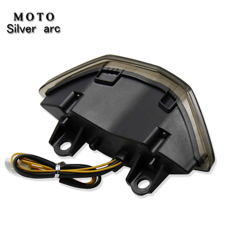 Для KAWASAKI Z1000 Z1000SX 2010 2011 2012 2013 мотоцикл Встроенный светодиодный задний фонарь дымовые линзы мигающий сигнал поворота