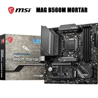 msi mag b560m mortar desktop matx motherboard support 10400f11400f11600kf1070011700 intel b560lga 1200 for pc diy