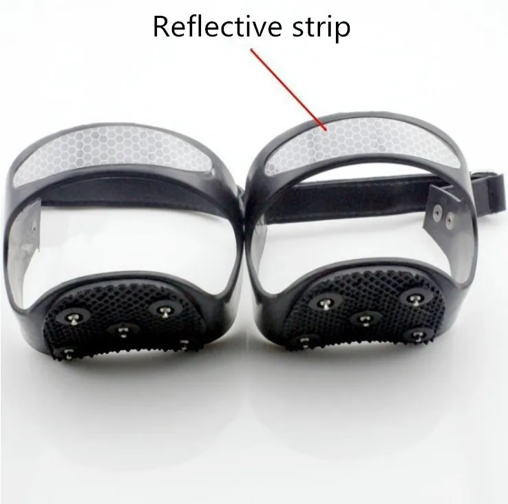 1 пара 5 Зубцов пятки коготь зимние коготки шпильки ледяная обувь Нескользящие