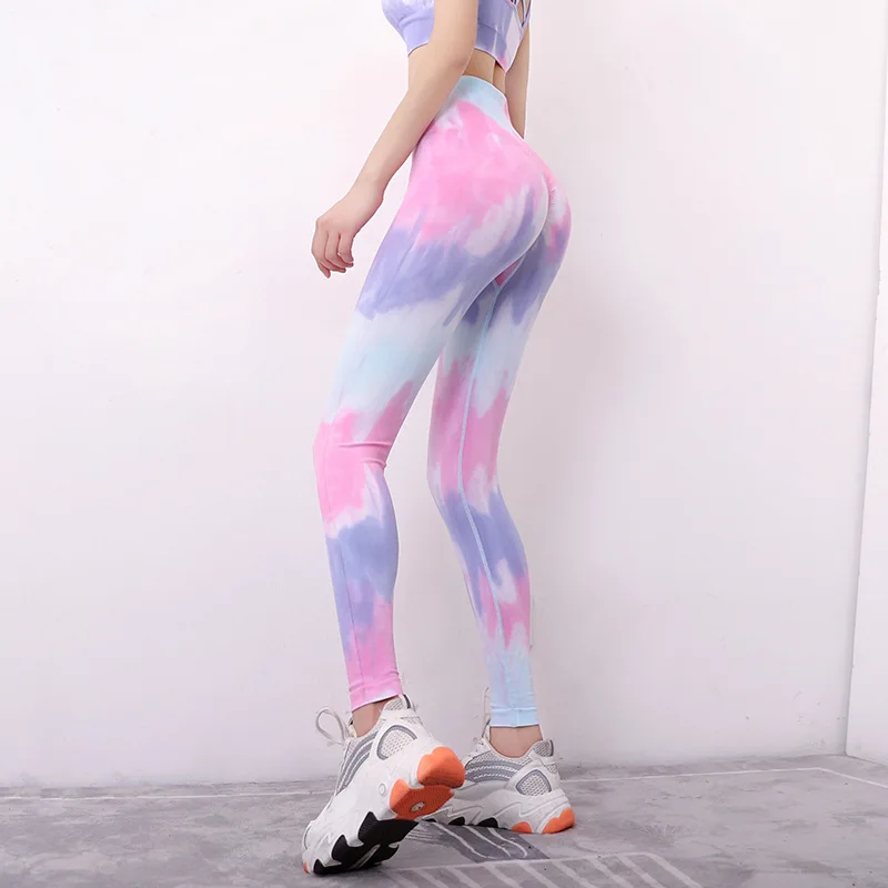 

Leggings Women Yoga Pants Sport Seamless Leggings High Waist Tights Female Fitness Printed Leggings Gym Trousers Tights Push Up