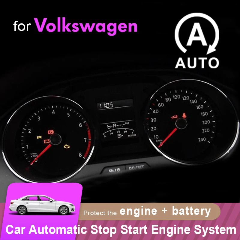 

Автомобильный ограничитель останова для VW Volkswagen Tiguan Mk2 2017-2020, автоматический ограничитель запуска двигателя, Устранитель системы, кабель подключения устройства